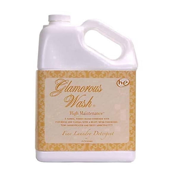 Tyler Candle High Maintenance Glamorous Wash Liquid Laundry Detergent Liquid, 48 Loads, 128 fl oz