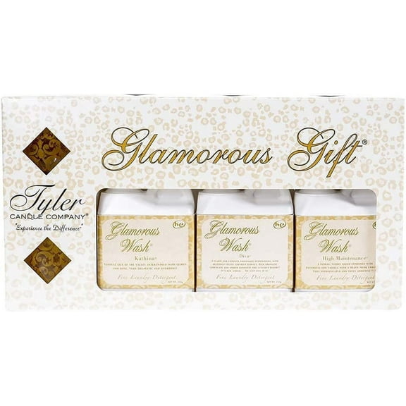 Tyler Glamorous Travel Gift Set, Black Gold, 10.00" x 5.00" x 2.00", 4 oz
