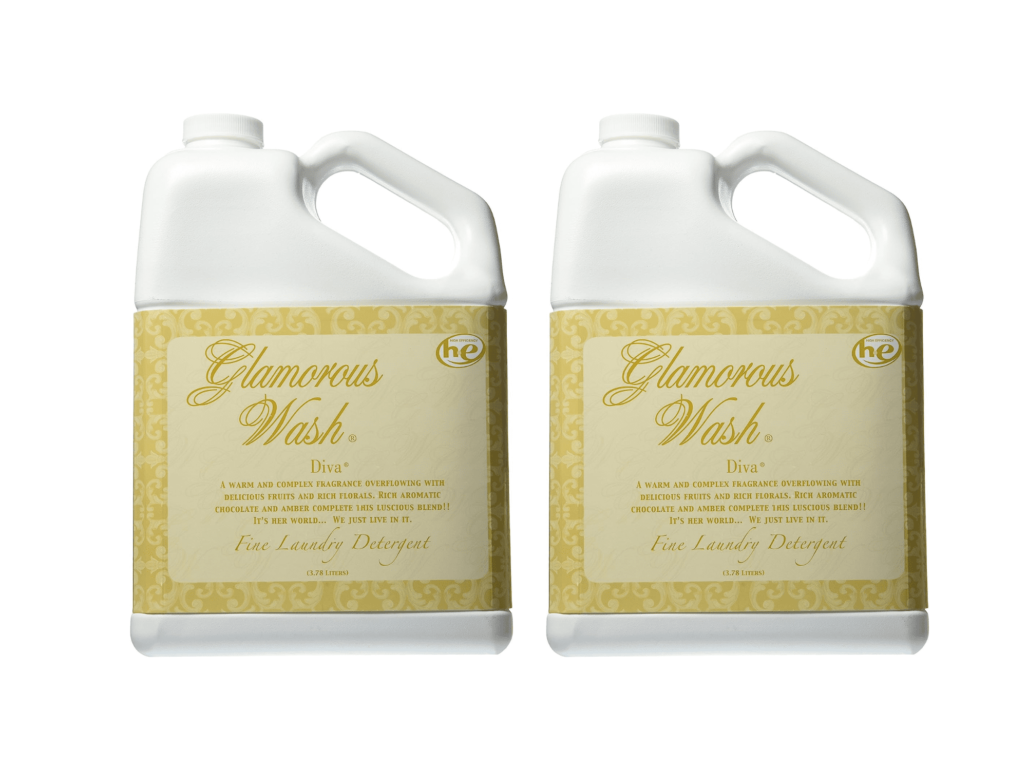 NATURAL LIQUID GLAMOUR Tyler Glamorous Diva Fine Laundry Detergent 3.