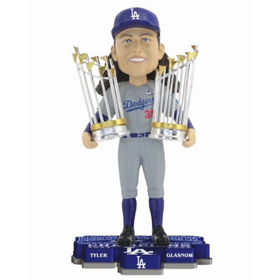 FOCO Tyler Glasnow 2025 World Series Back to Back Champs Bobblehead
