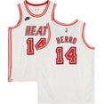 thumbnail image 1 of Tyler Herro Miami Heat Autographed White 2022-23 Classic Swingman Jersey - Fanatics Authentic Certified, 1 of 4