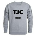 thumbnail image 1 of Tyler Junior College Apaches Alumni Fleece Pullover Crewneck Sweatshirt, Heather Grey - Small, 1 of 1