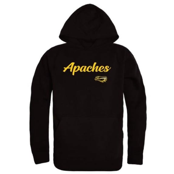 Tyler Junior College Apaches Script Hoodie, Black - 2XL