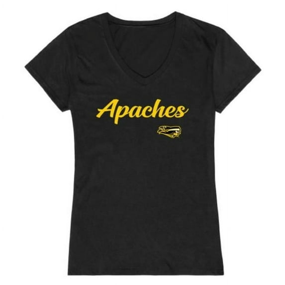 Tyler Junior College Apaches Script T-Shirt, Black - Extra Large