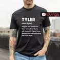 Tyler Noun Meaning Definition Shirt