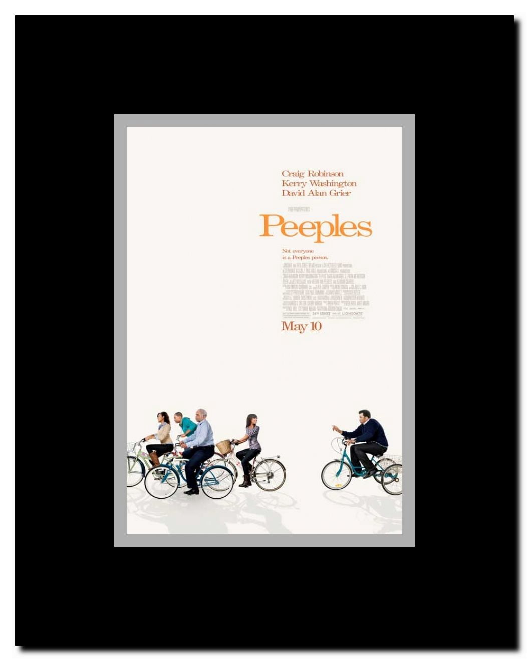 Tyler Perry Presents Peeples Framed Movie Poster