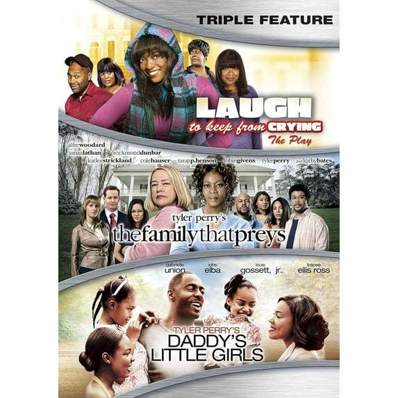 Tyler Perry Triple Feature - Laugh to Keep from Crying / The Family that Preys / Daddy's Little Girls (DVD)