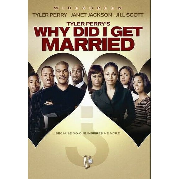 Tyler Perry's Why Did I Get Married (DVD, 2007, Widescreen) NEW