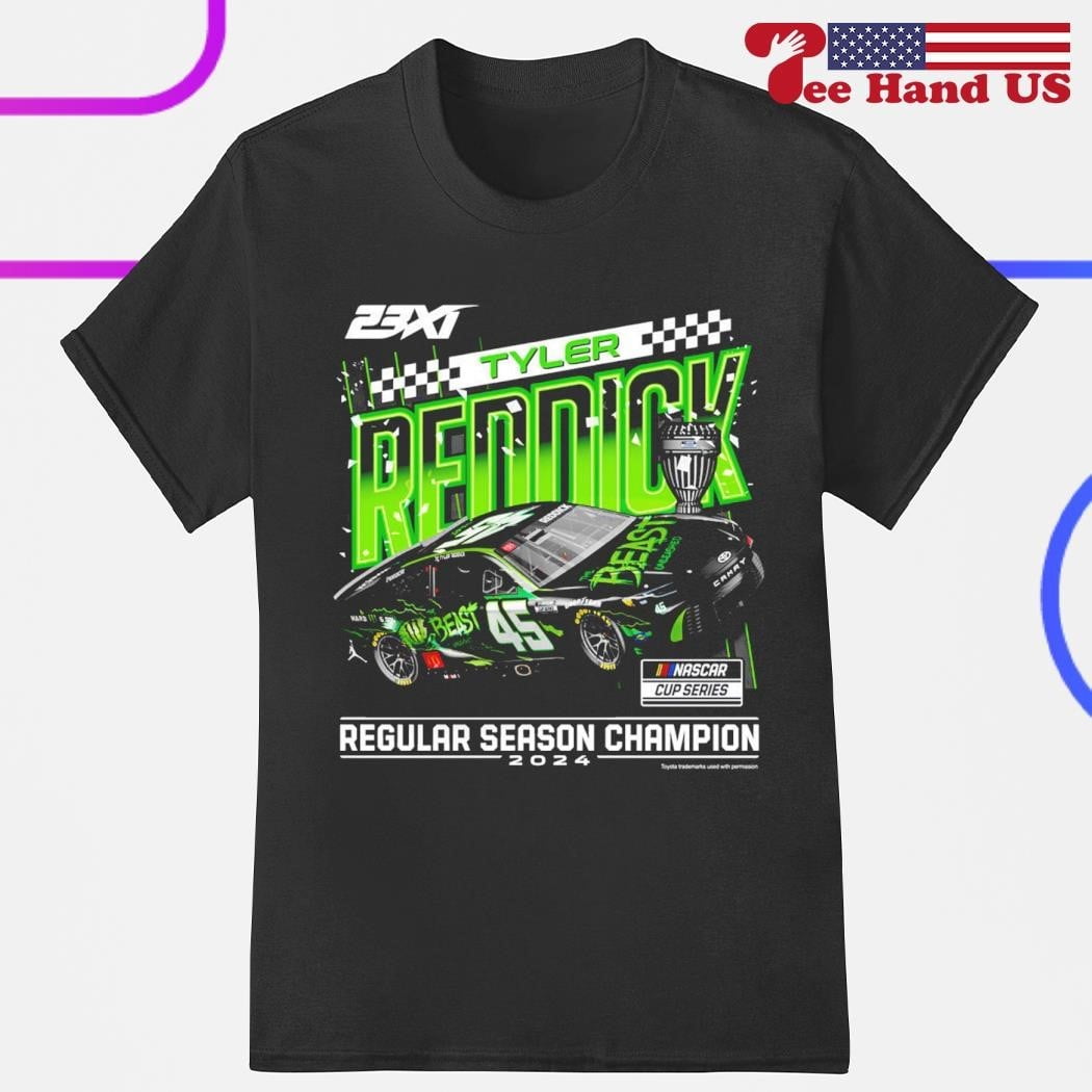 Tyler Reddick 23xi 2024 Nascar Cup Series Regular Season Champion Shirt