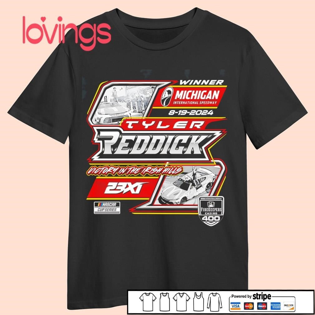 Tyler Reddick 23xi Racing 2024 Firekeepers Casino Shirt