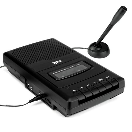 Tyler TCP-01 Cassette Player Portable AC with Microphone