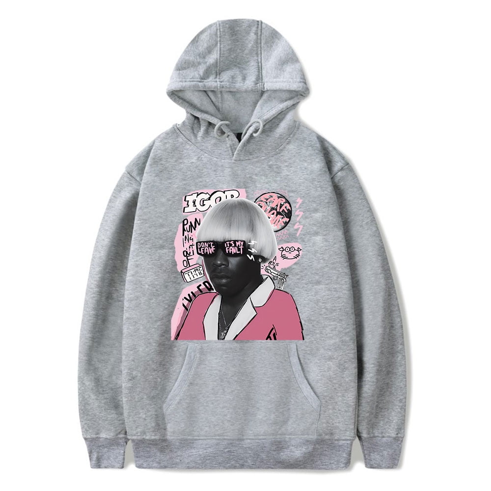 Tyler The Creator Hoodies Face Igor Hoodie Pink Women Men Pullover Sweatshirt