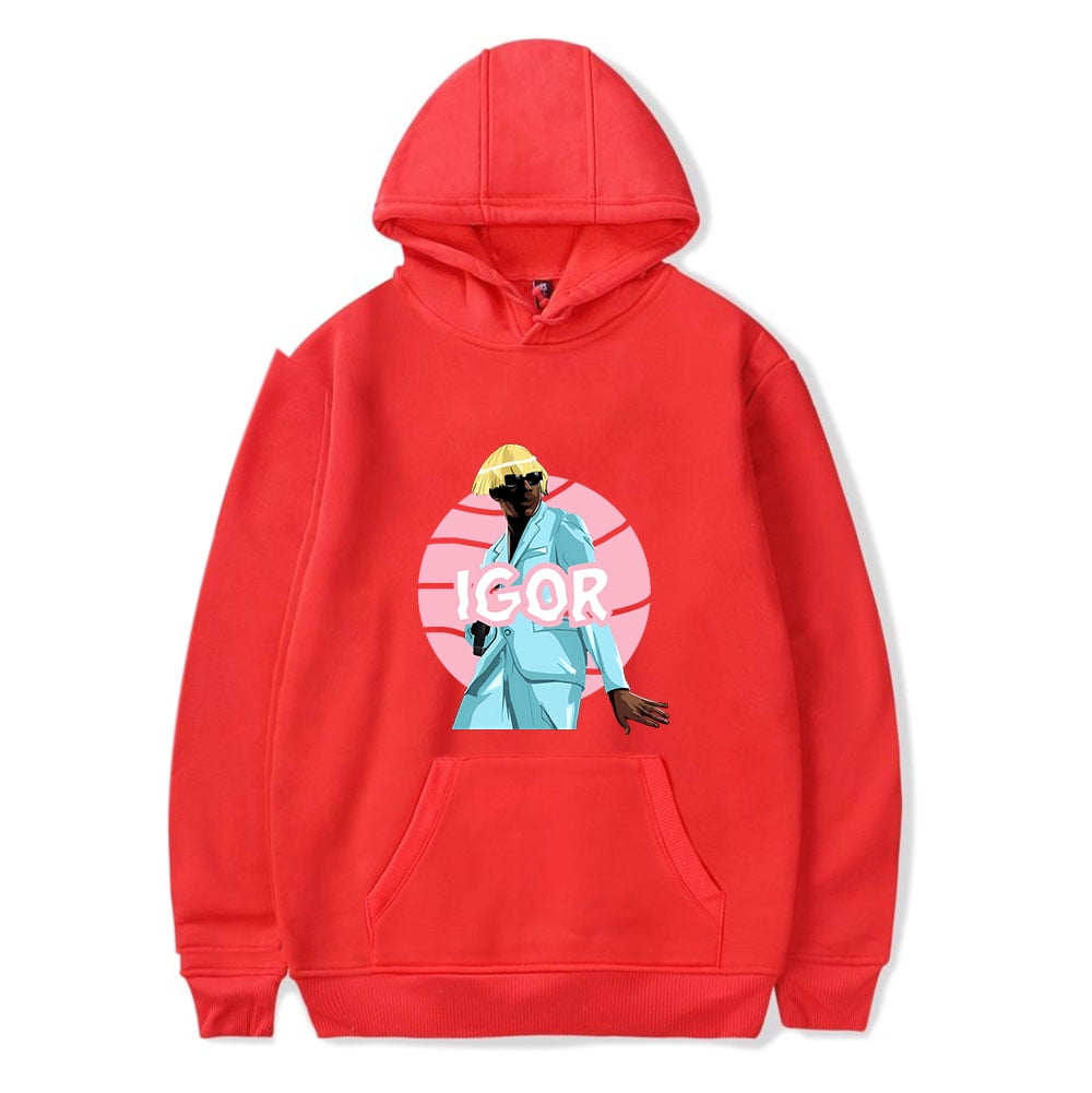 Tyler The Creator Hoodies IGOR Album Cover Pink Men Women Pullover Sweatshirt