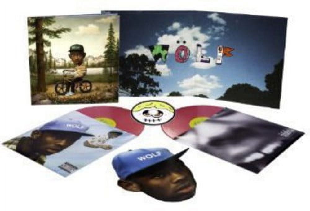 tyler the creator WOLF 4LP レコードボックス Tyler, The Creator WOLF 10 Year Anniversary 4LP Box Set Pink