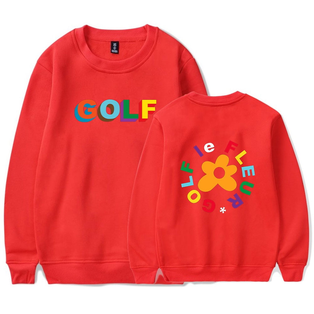 Tyler The Creator sweater Golf Le Fleur merch sweater rock club capless crewneck sweater hip hop pullovers Walmart