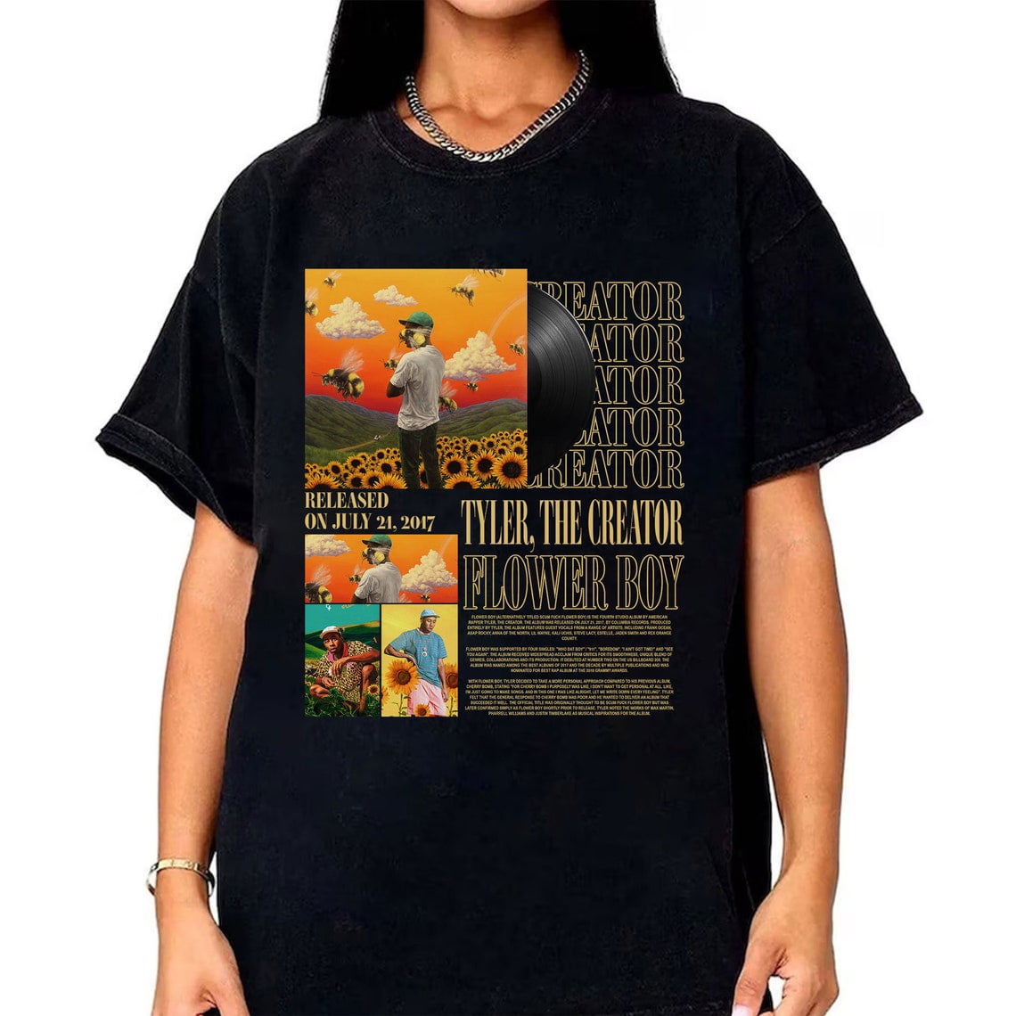 Rapper T Shirt Black Rapper Tshirt Tyler The Creator