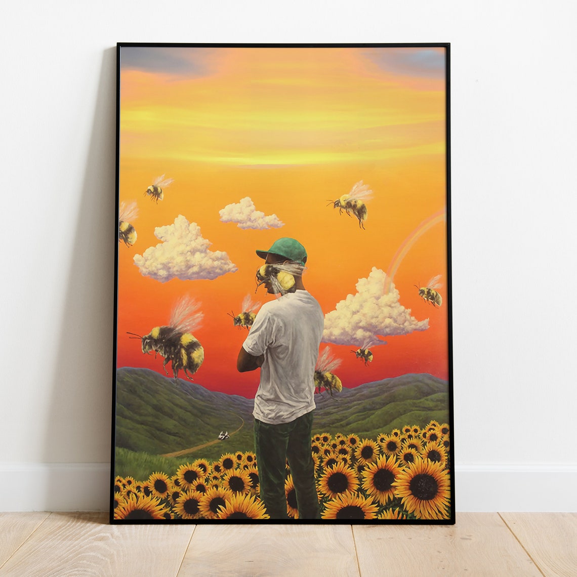 Tyler the Creator Poster, Sunflower Album Wall Art & Fine Art Print