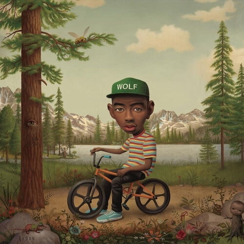 The Coupon deal of  Tyler, the Creator - Wolf - Double Pink Colored Vinyl LP with Gatefold Jacket and Sticker, Columbia Records