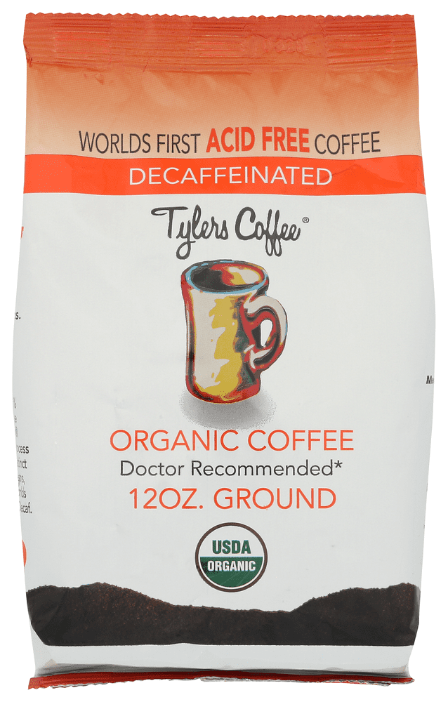 12 OZ. BAG OF DECAF GROUND ACID-FREE COFFEE