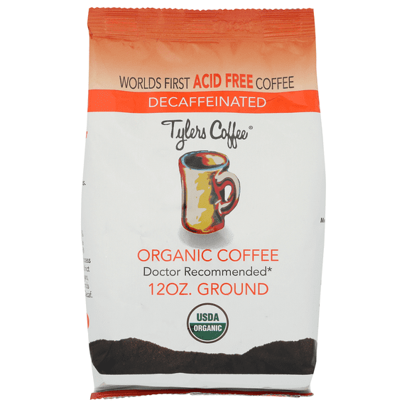 12 OZ. BAG OF DECAF GROUND ACID-FREE COFFEE