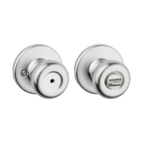 Kwikset Tylo Privacy Doorknob Satin Chrome