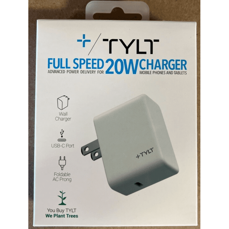 30w Charger Tylt Phone Charger TYLT Slim Boost Portable Power Bank