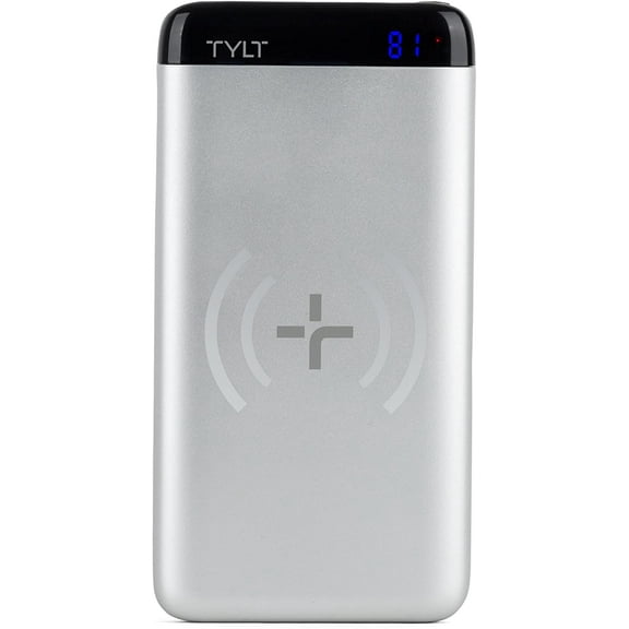 Tylt Xact Charger 5K Power Bank - Gray & Black