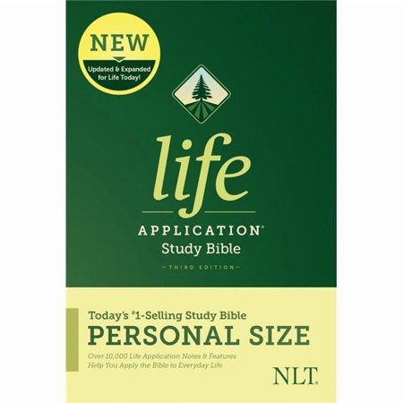 Tyndale House Publishers NLT Life Application Study Bible - Personal Size - Third Edition Softcover - Apr 2020