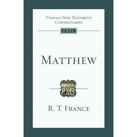 Tyndale New Testament Commentaries (IVP  Matthew: An Introduction and Commentary Volume 1, Book 01, (Paperback)
