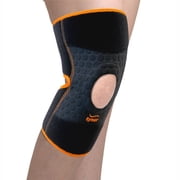 Tynor Knee Wrap Neo, Black & Orange, Universal, 1 Unit