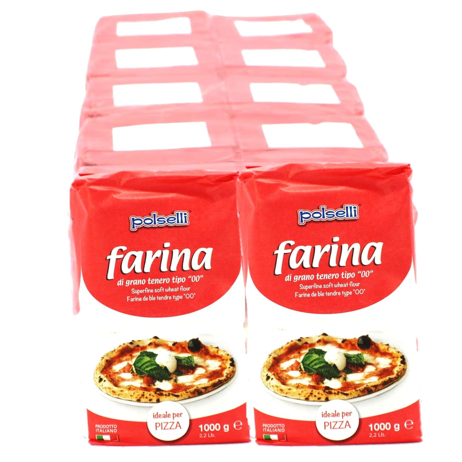 Type 00 Flour Pizza Neapolitan Traditional Pizza Dough 10 Pack x 1 kg ...