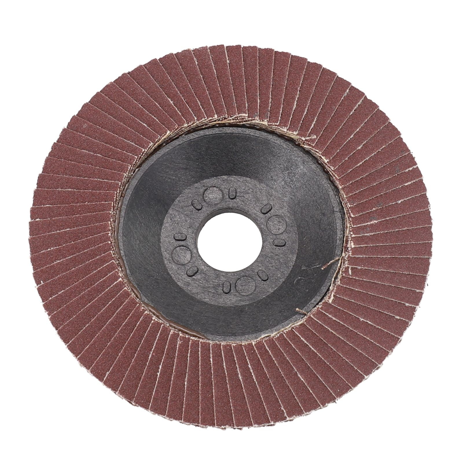Type 100 Angle Grinder Louver Blade Red Sand Grinding Polishing Wheel