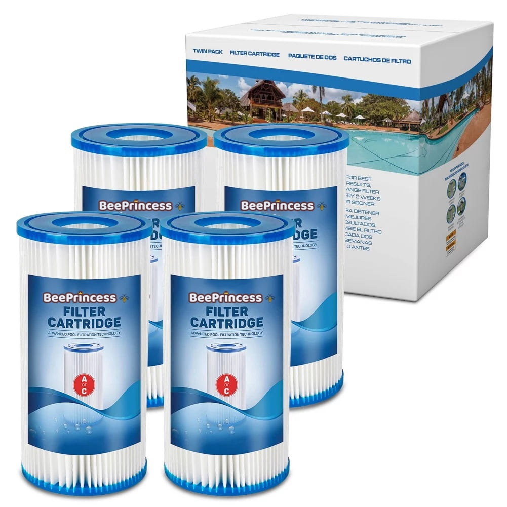 Type A/C Pool Filter Cartridge for Pool Filter Pump, Inground & Above