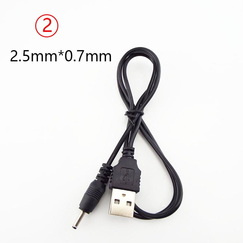 Type A USB Male Port To DC 5V Jack Power Cable Connector