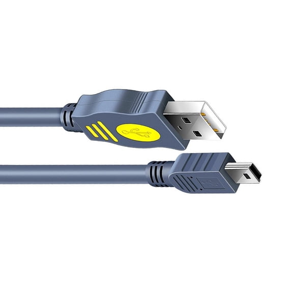 Type A to 5 Pin USB 2.0 Cable for Power and Data Use on Cameras, Driving Recorders and Storage Devices for Daily Use