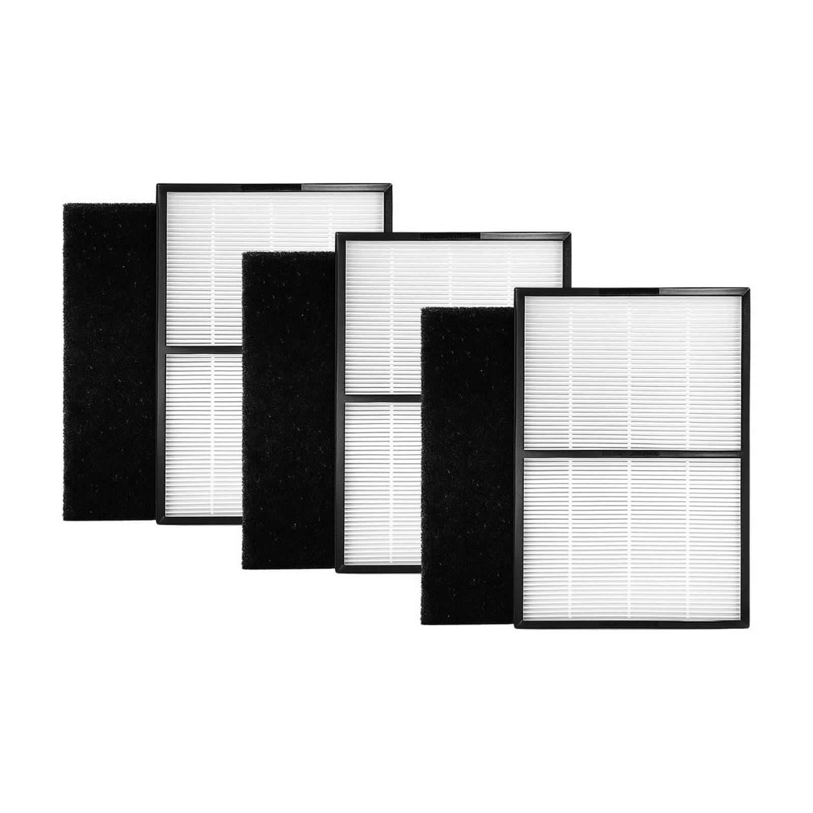 Type A2 Size True HEPA Filter Replacement For Filtrete Room Air Purifier FAP-C02-A2, FAP-C03-A2, FAP-T03-A2, Part # 1150101, 3 Packs