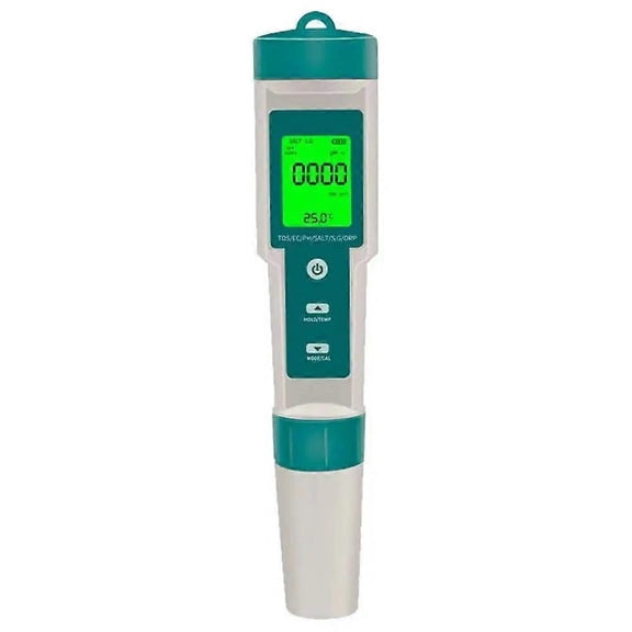 Type B 7 in 1PH Meter Water Quality Tester PH/TDS/EC/ORP/S.G/Water Salinity/Temp Pen Tester