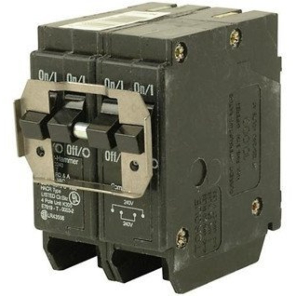 Interruttore Automatico General Electric THQC2150WL - 240V 50A 2 Poli, Feed-Thru, 10kA