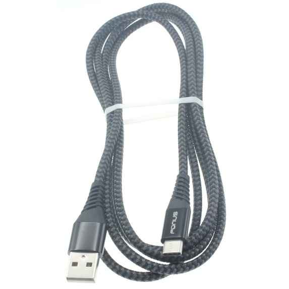Type-C 10ft USB Cable Charger Cord Power Wire USB-C O3N for LG V40 ThinQ, V35 ThinQ, Q7 Plus, G8X ThinQ, G8 ThinQ, G7 ThinQ, G Pad X II 10.1, Stylo 5 4 Plus - Microsoft Surface Go (10")