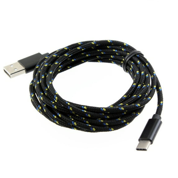 Type-C 10ft USB Cable for Google Pixel 5a 5G Phone - Charger Cord Power Wire USB-C Long Braided Z7O