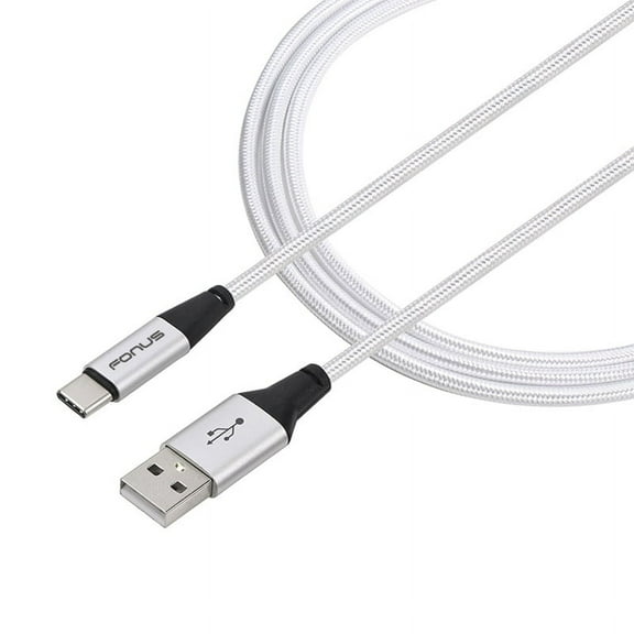 Type-C 10ft USB Cable for OnePlus Nord N200 5G Phone - Charger Cord Power Wire USB-C Long Braided D1P