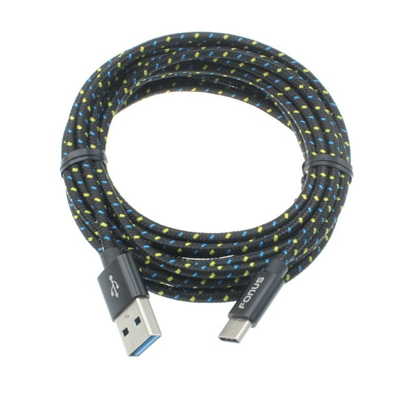Type-C 10ft USB Cable for Samsung Galaxy Fold Phone - Charger Cord Power Wire USB-C Long Braided