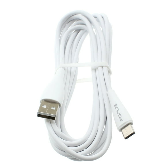 Type-C 10ft USB Cable for T-Mobile REVVL 7 5G - Charger Cord Power Wire USB-C Long