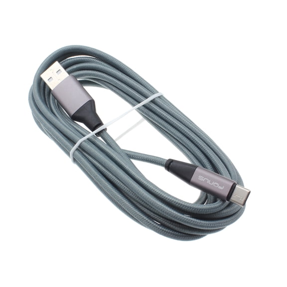 Type-C 10ft USB Cable for TCL 30 XE 5G, 20 XE, V 5G, 4X 5G - Charger Cord Power Wire USB-C Long Compatible With TCL 30 XE 5G, 20 XE, V 5G, 4X 5G