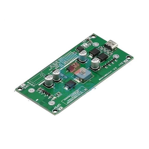 Type-C 15W 3A 18650 Lithium Battery Charger Module DC-DC Step Up Booster Fast Charge UPS Power Supply / Converter 5V 9V 12V