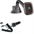 thumbnail image 1 of Type-C 3.1A Charger w Holder Magnetic Car Mount Y1L for Blackberry KEYone, Key2 LE - BLU G9, Vivo XI Plus 5 - CAT S61 S48c - Coolpad Legacy - Essential Phone (PH-1) - Google Pixel XL 3a XL 3, 1 of 11