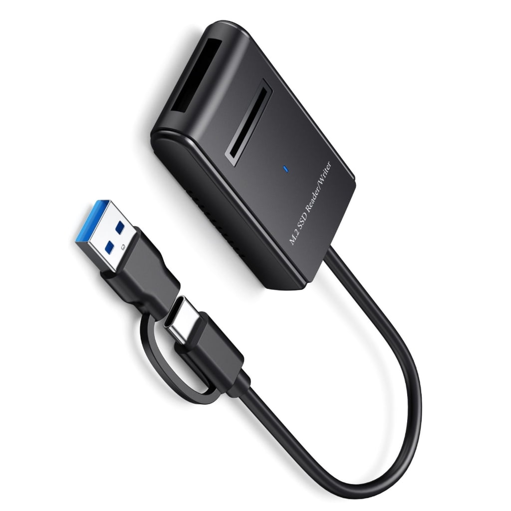 Type C 3.2 M.2 Mobile Nvme Easy Drive External M.2 Hard Drive Cable For 2230 2242 2260 2280 22110 External M.2 Drive