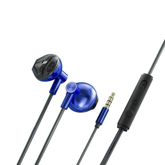 Type-C/3.5mm Wired Headphones Bass Earbuds Stereo Earphone Music Gaming Headset With Microphone For Cellphone Tablet