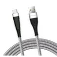 thumbnail image 1 of Type-C 3ft USB Cable for Galaxy S21 FE 5G - Power Cord Fast Charge USB-C Wire Sync Braided Compatible With Samsung Galaxy S21 FE 5G, 1 of 5