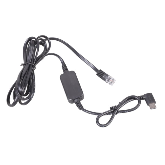Type C 5V Input to RJ11 Output 12V Adapter Cord Compatibles Various Electronic Devices 175cm Long